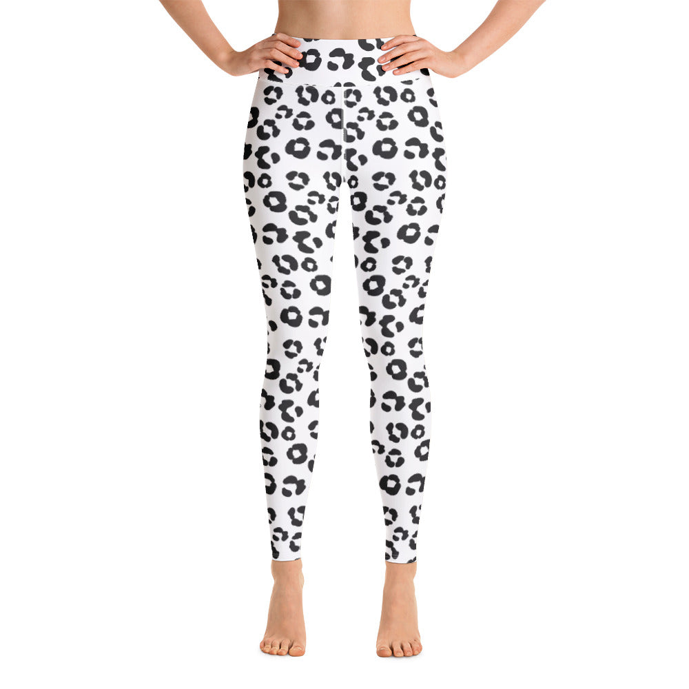 Leggings de yoga leopard white - HOY ESTOY ZEN 